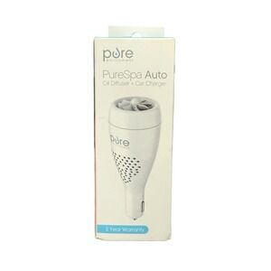 Pure Purespa Auto Oil Diffuser And Car Charger. New